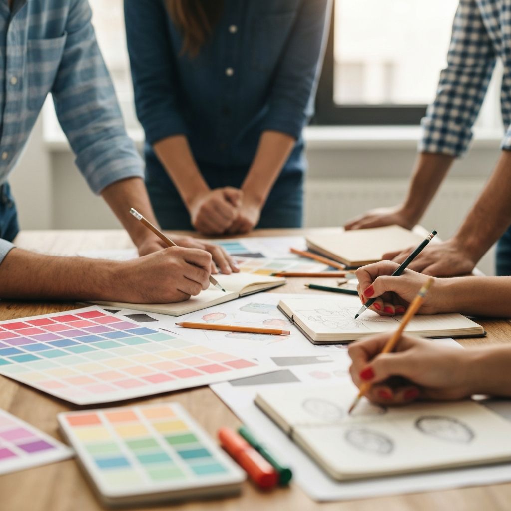 Woman with dark hair and bright red lipstick.